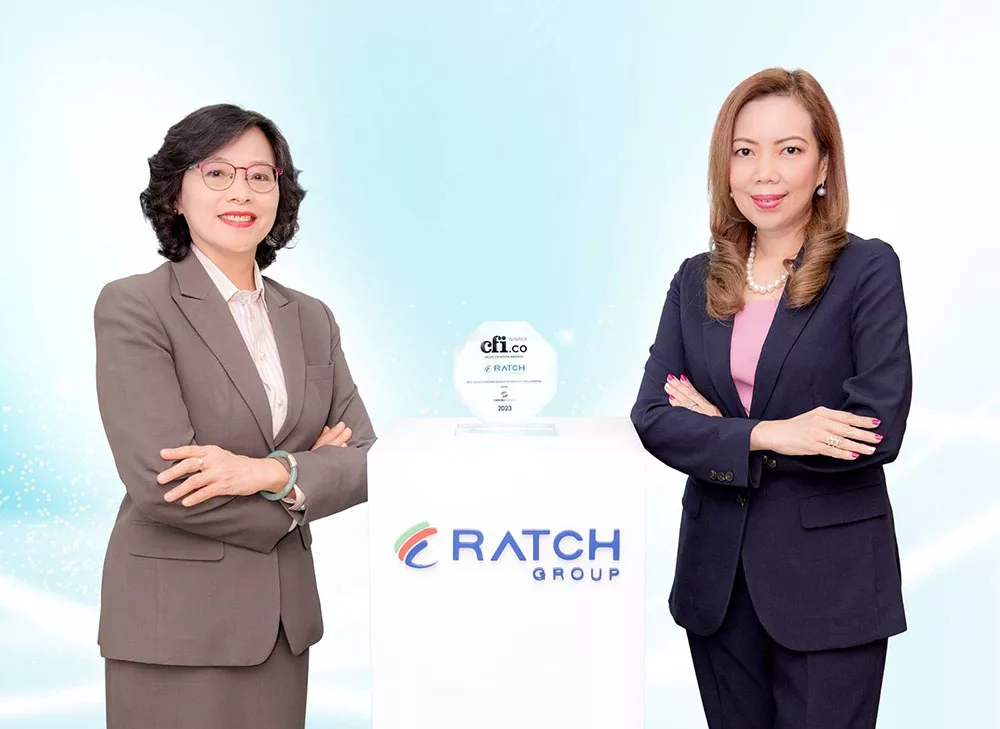 RATCH Group CEO, Choosri Kietkajornkul and CFO, Wadeerat Charoencoop