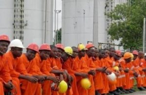 Nigerian oil workers