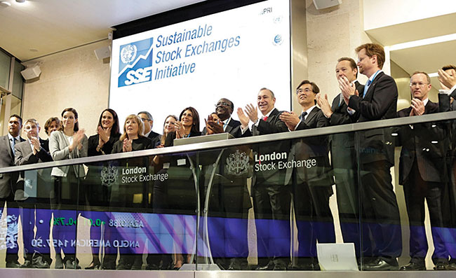 UNCTAD Secretary-General Kituyi welcomes London Stock Exchange to the Sustainable Stock Exchanges initiative. 