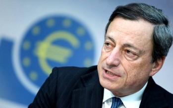 Mario Draghi: Bond Buying a Success but Deflation Threat Remains