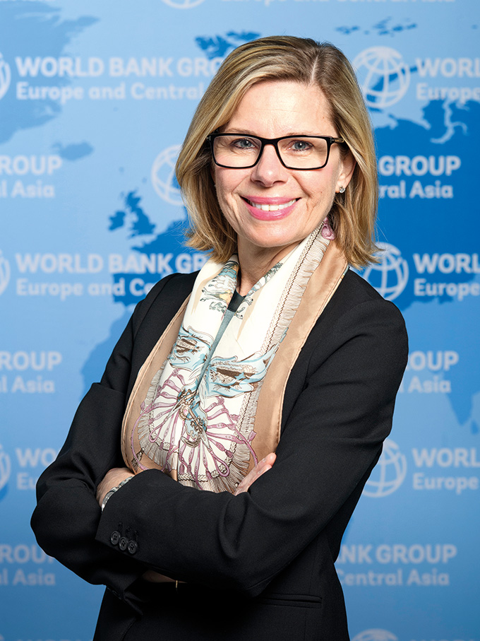 World Bank Vice President, Europe and Central Asia: Anna Bjerde