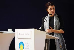Antonella Chadha at the World Health Summit in Berlin.