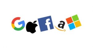 The big tech five — Alphabet (Google), Apple, Facebook, Amazon and Microsoft