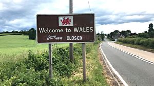 The Welsh border. Photograph: Jude Rogers. 