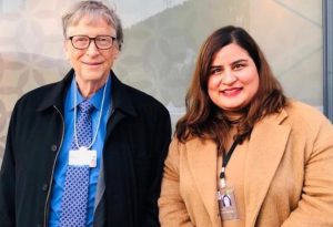 Bill Gates and Dr Chitwan Malhotra