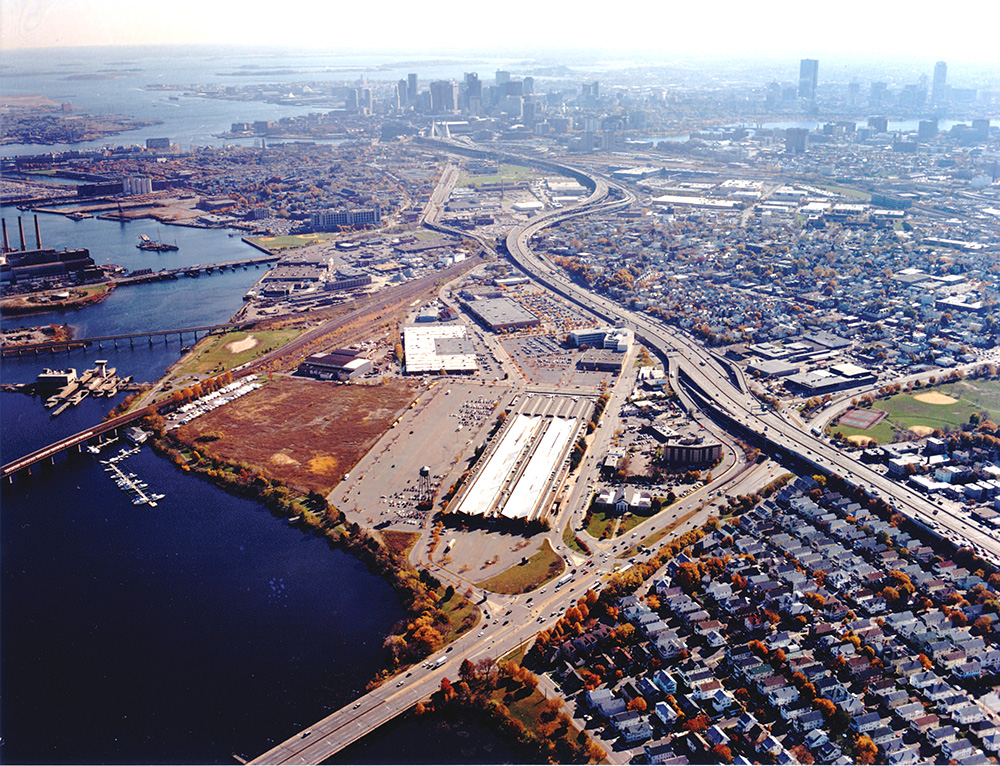 Somerville, Massachusetts, USA: Assembly Row Site in 2005
