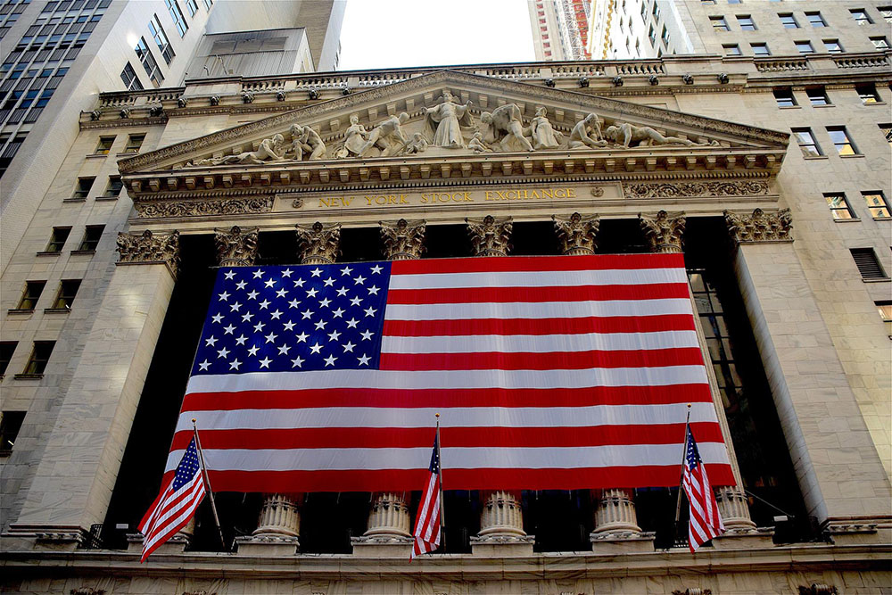 New York financial district — NYSE