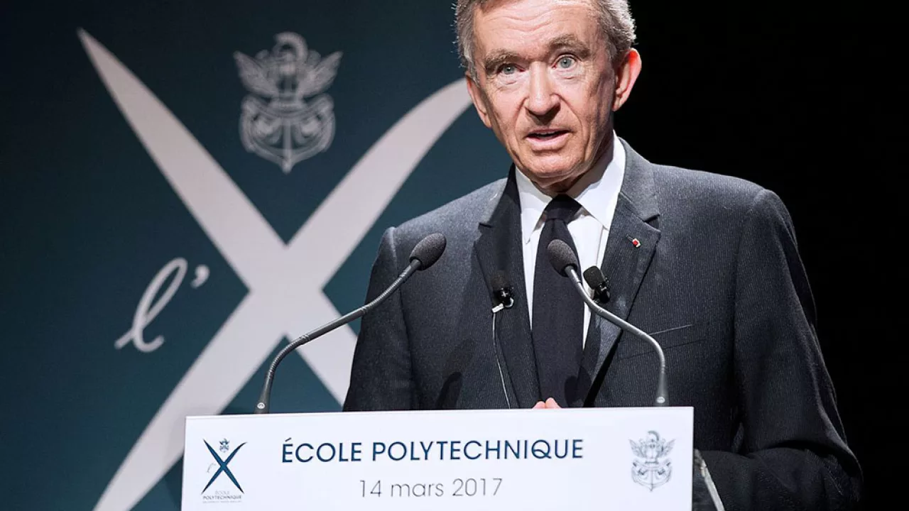 Who is Bernard Arnault and what's his net worth?