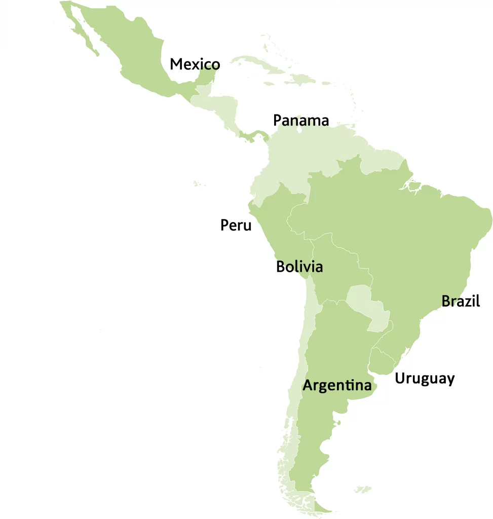 Moody's Local присутствует в Аргентине, Боливии, Бразилии, Панаме, Перу, Мексике и Уругвае, где предлагает местные рейтинги, продукты и исследования.