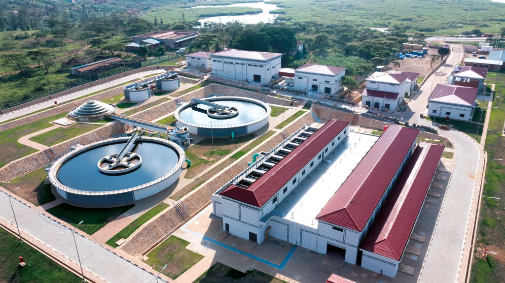 Kigali Bulk Water Supply Plant Kigali, Rwanda. Capacity: 40,000m3/day