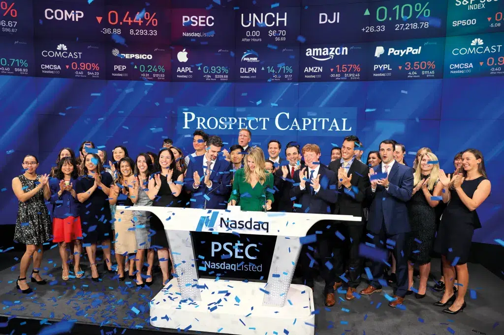 Prospect Capital Management, NASDAQ