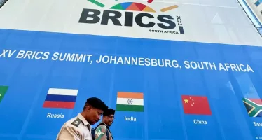 South Africa Looks on While Brazil and India Face Off China and Russia