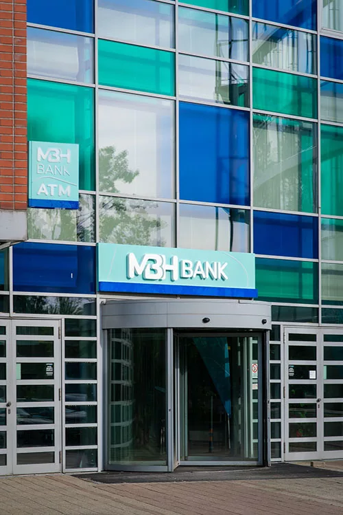 MBH Bank entrance