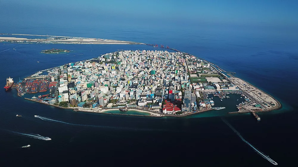 Malé, home of the Maldives Islamic Bank