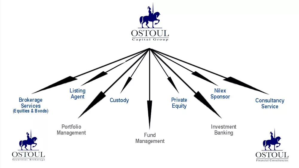 Ostoul Capital Group organisation chart