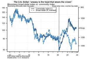 PGM Global graph US dollar wears the crown