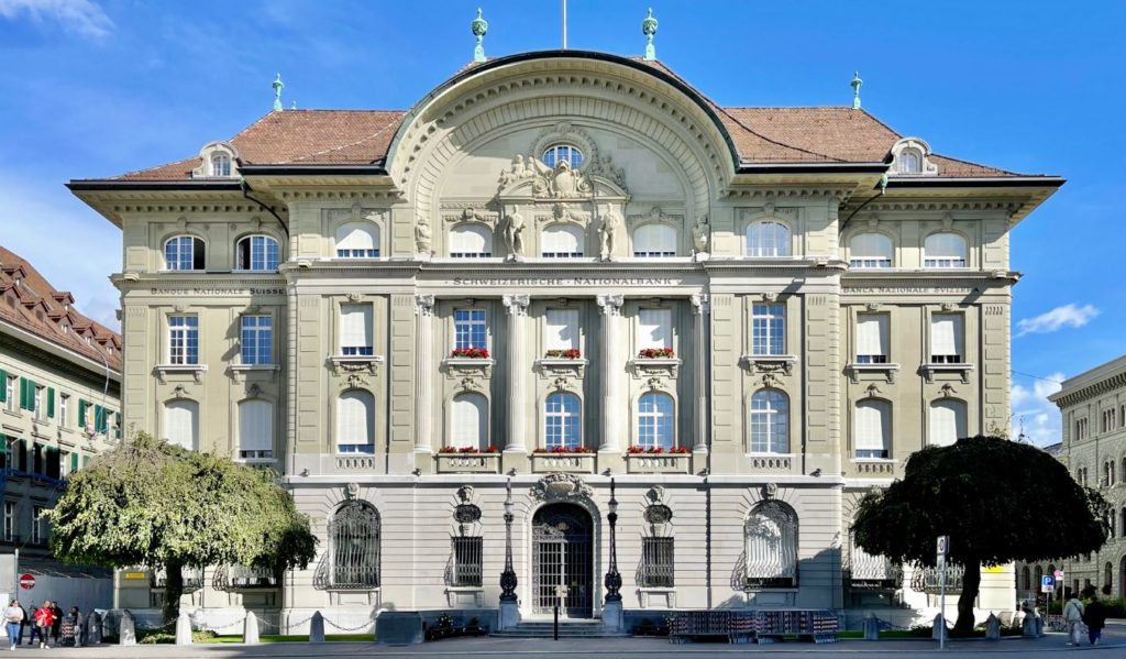 Swiss National Bank in Bern