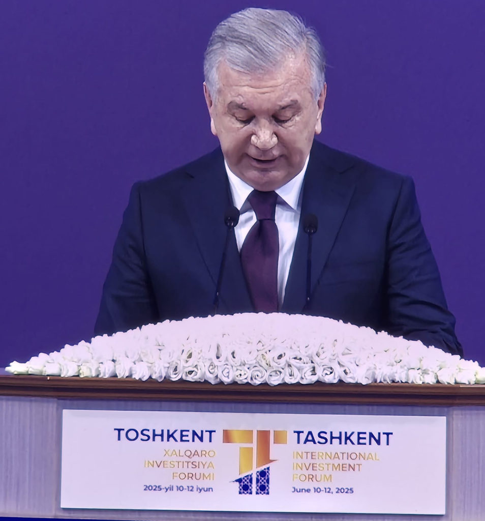 President Shavkat Mirziyoyev