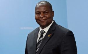 President of Central Africa Faustin-Archange Touadéra
