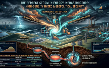 The Perfect Storm in Energy Infrastructure: High-Density Hydro, Cost Deflation, and Geopolitical Security
