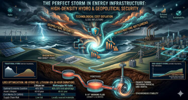 The Perfect Storm in Energy Infrastructure: High-Density Hydro, Cost Deflation, and Geopolitical Security