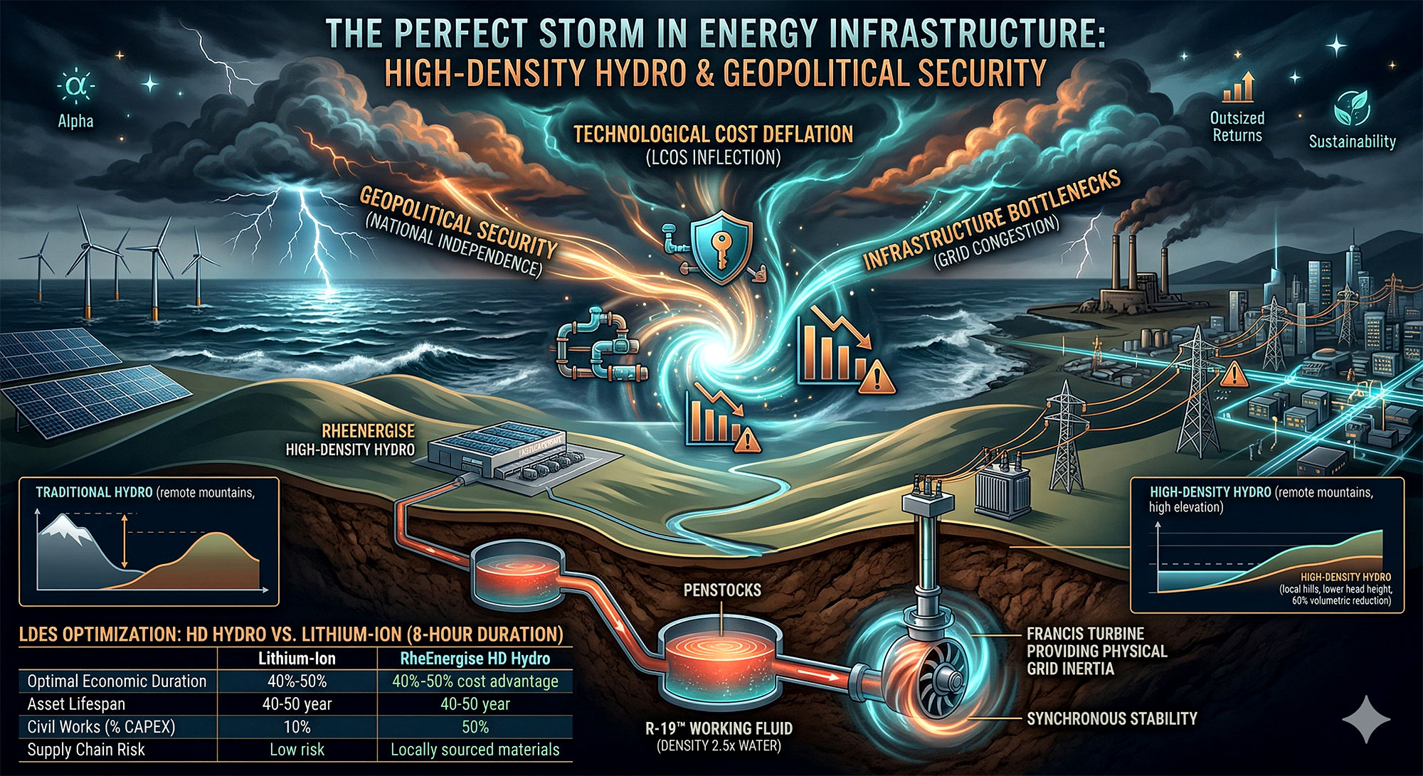 The Perfect Storm in Energy Infrastructure: High-Density Hydro, Cost Deflation, and Geopolitical Security